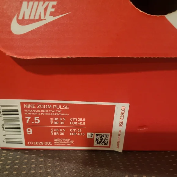 New Nike Zoom Pulse Sneakers.. - Picture 8 of 8